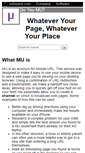 Mobile Screenshot of mu.subsume.com